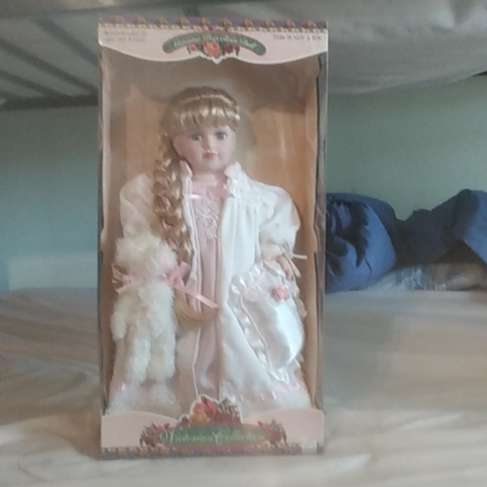 Porcelain girl doll.